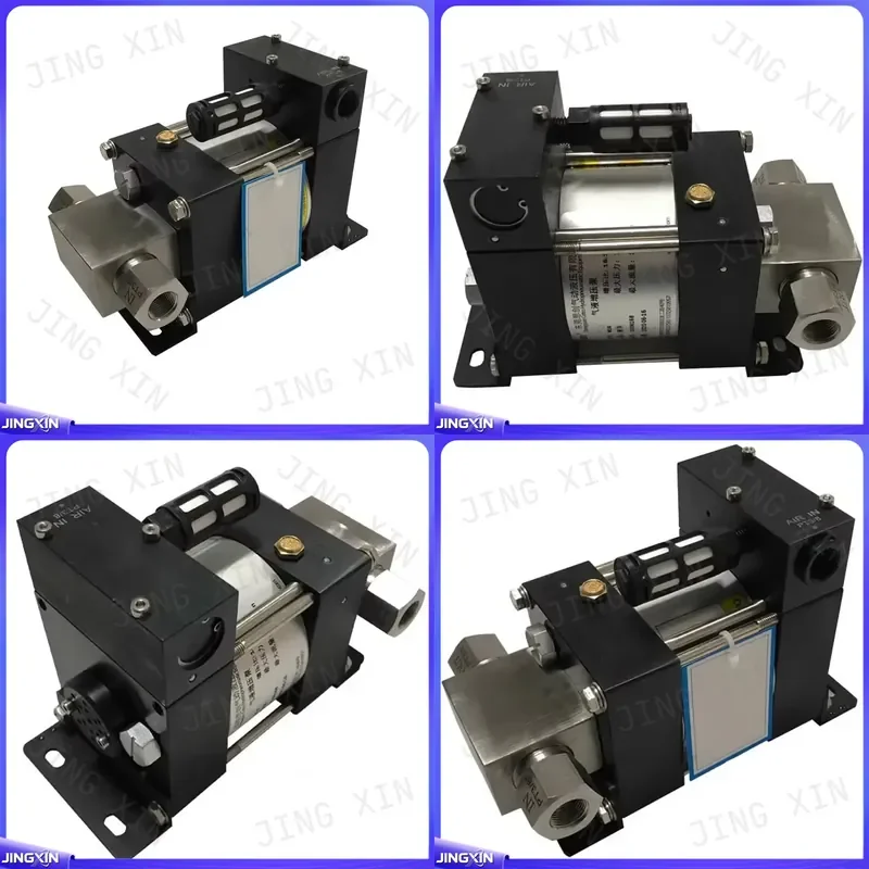 custom for M16 16:1 Mini Air Driven Liquid CO2 Filling Pump Gas Liquid Booster Pump 2.8L Min Industrial Pneumatic Pressure