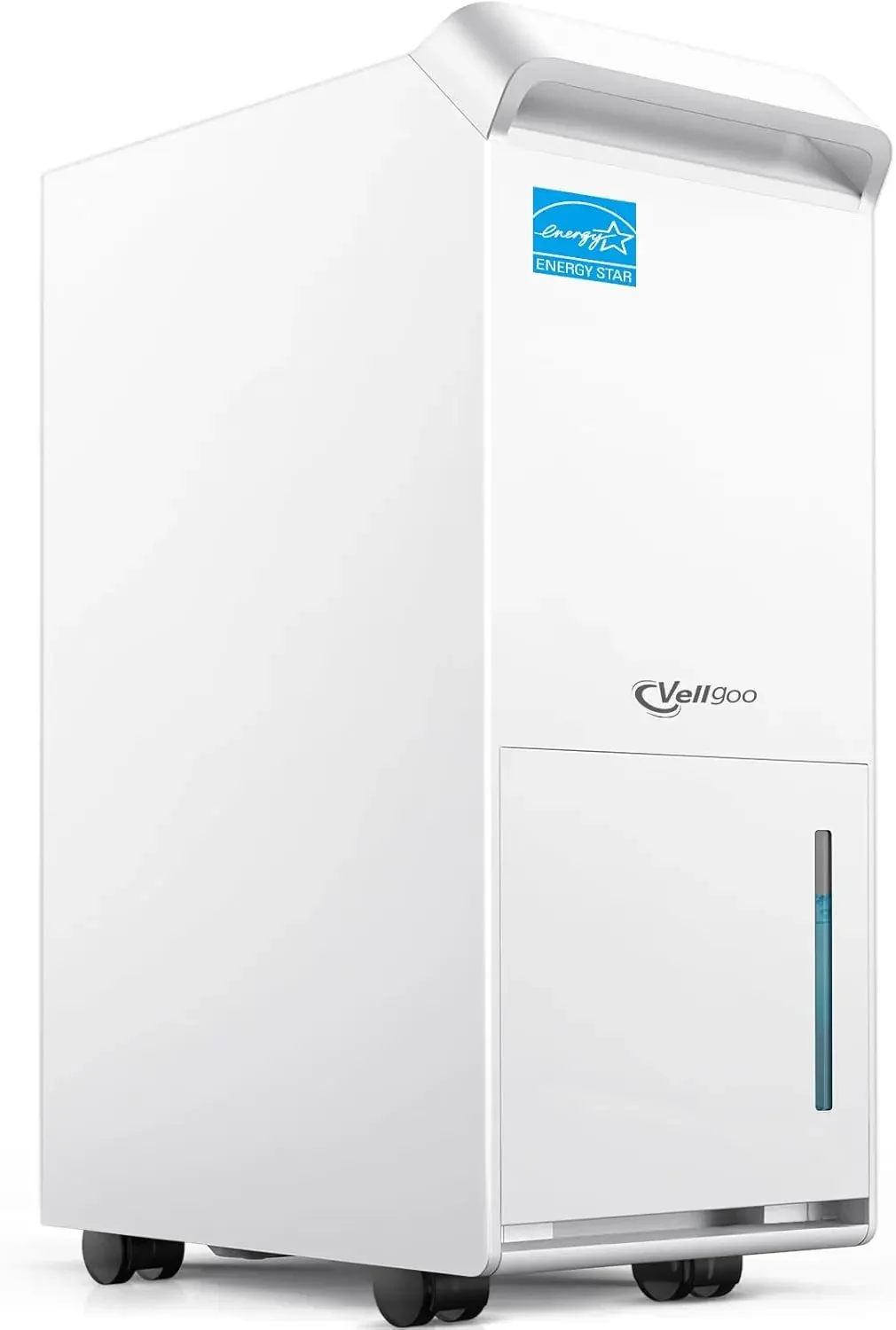 Sq.Ft Energy Star Dehumidifier for Basement with Drain Hose, 52 Pint DryTank Series Dehumidifiers for Home Large Room, Intellige