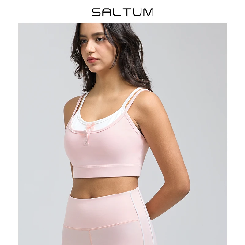 Женский спортивный бюстгальтер Racerback, средняя поддержка, двухслойные бретели для тренировок, мягкий бюстгальтер для йоги, укороченные топы на бретелях, камзол Женский спортивный бюстгальтер Racerback, средняя поддержка, двухслойные бретели для тренировок, мягкий бюстгальтер для йоги, укороченные топы на бретелях, камзол