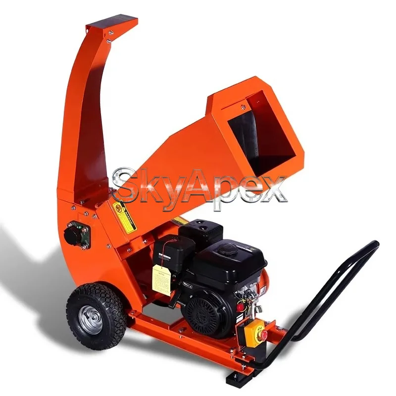 Agricultural Durable Manual Wood Branch Crusher Simple Maintenance For Reliable Crushing Effect Stable Structure Easy Operation