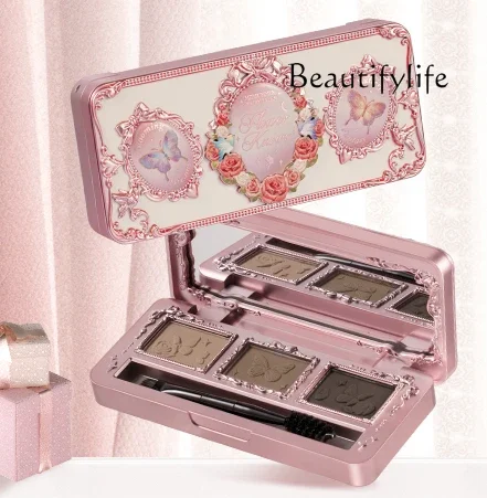 

Flower knowledge Midsummer night eyebrow powder, waterproof with makeup, not easy to take off makeup and easy to color