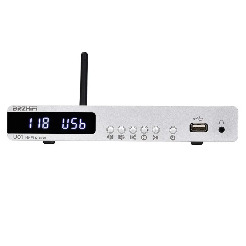 BRZHIFI U01 9038 Decoding Home Audio U Disk Digital Turntablemini Hifi Combo Dvd Player/optical/BT/mobile Phone APP Player