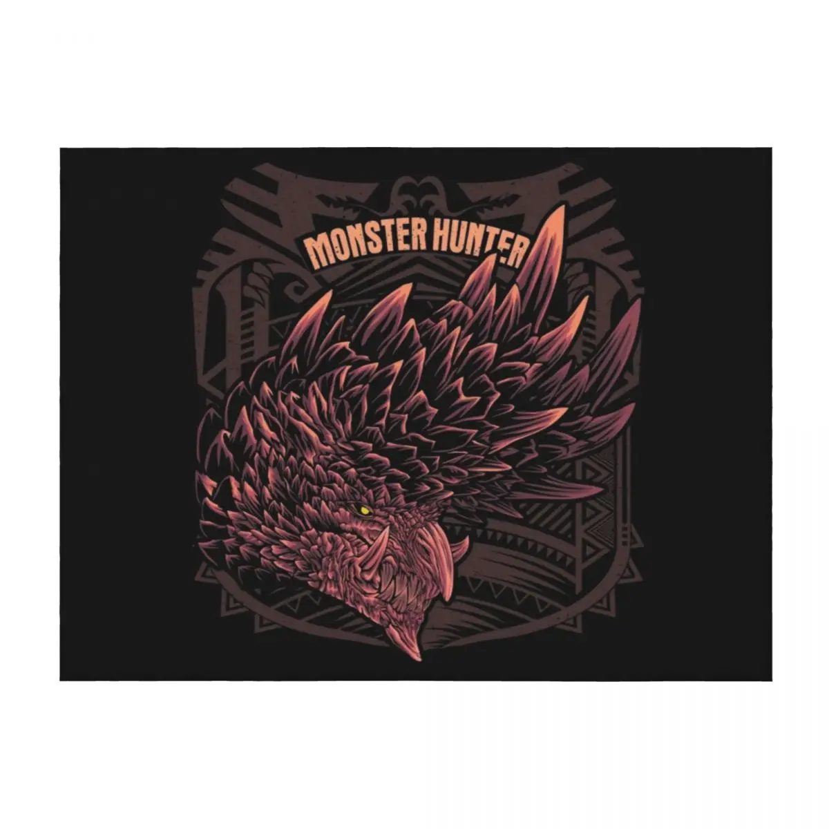 

Alatreon MHW Throw Blanket Sofa Throw for babies christmas decoration Summer Beddings Blankets