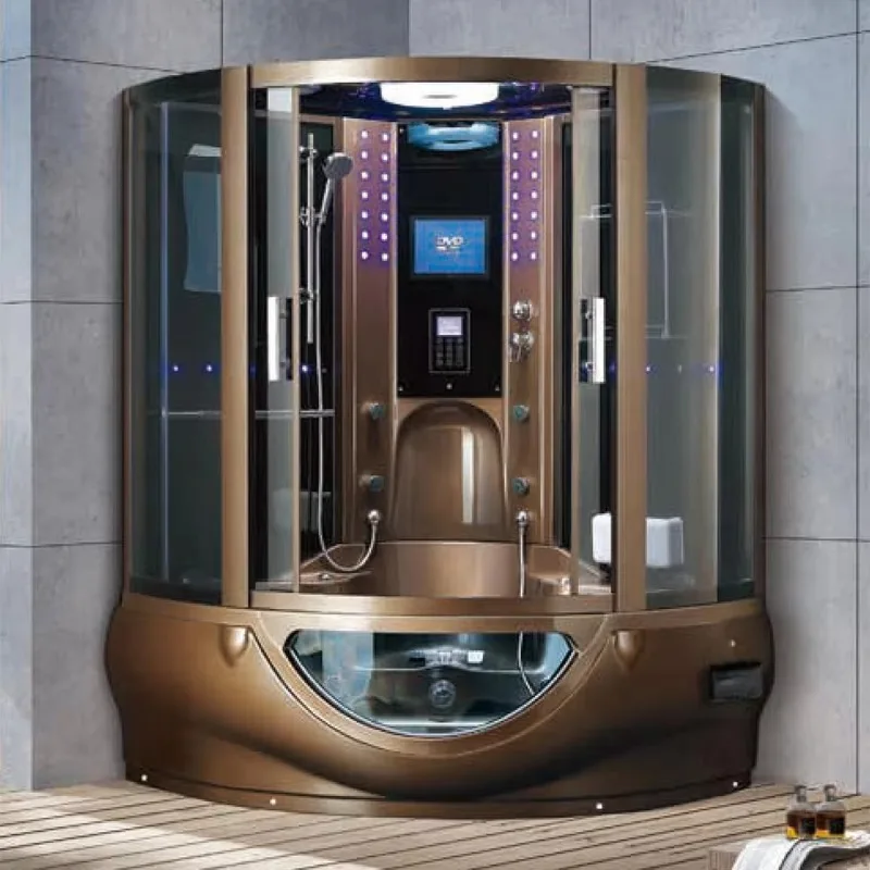 Cabina Jacuzzi de ducha superior para sala de vapor al aire libre familiar de tamaño completo