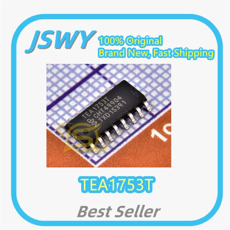 

(5/50 pieces) TEA1753T TEA1753 SMD SOP16 LCD Power Management Chip C Brand New Original Stock