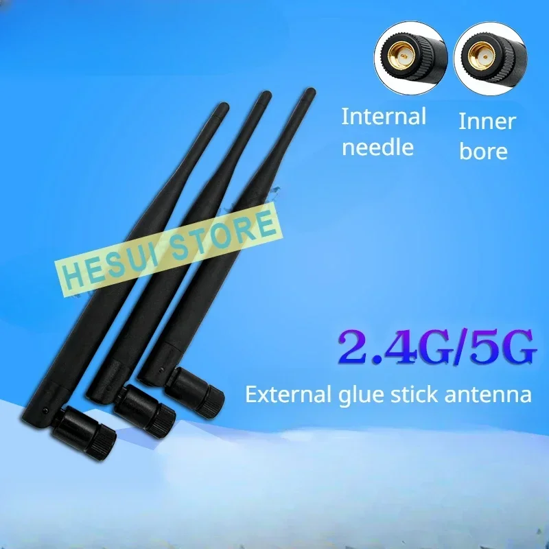 2.4G 5G 5.8G external glue stick antenna WIFI Bluetooth antenna Folding SMA interface
