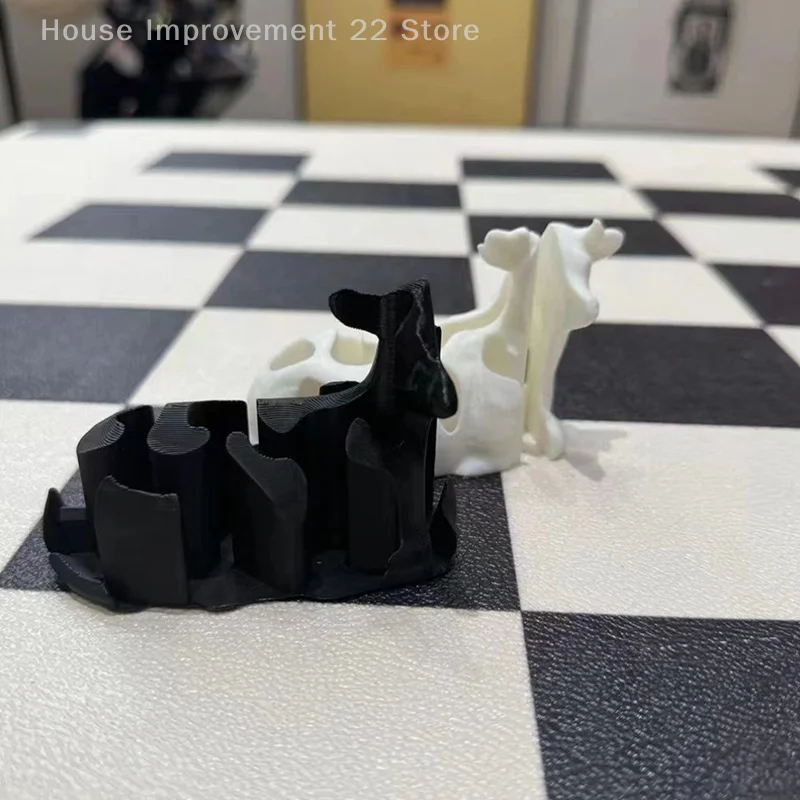 Juguete de vaca impreso en 3D, juguete antiestrés de vaca desmontable, lindas decoraciones de vaca para mesa, modelo Animal perfectamente elaborado, Ideal para regalos