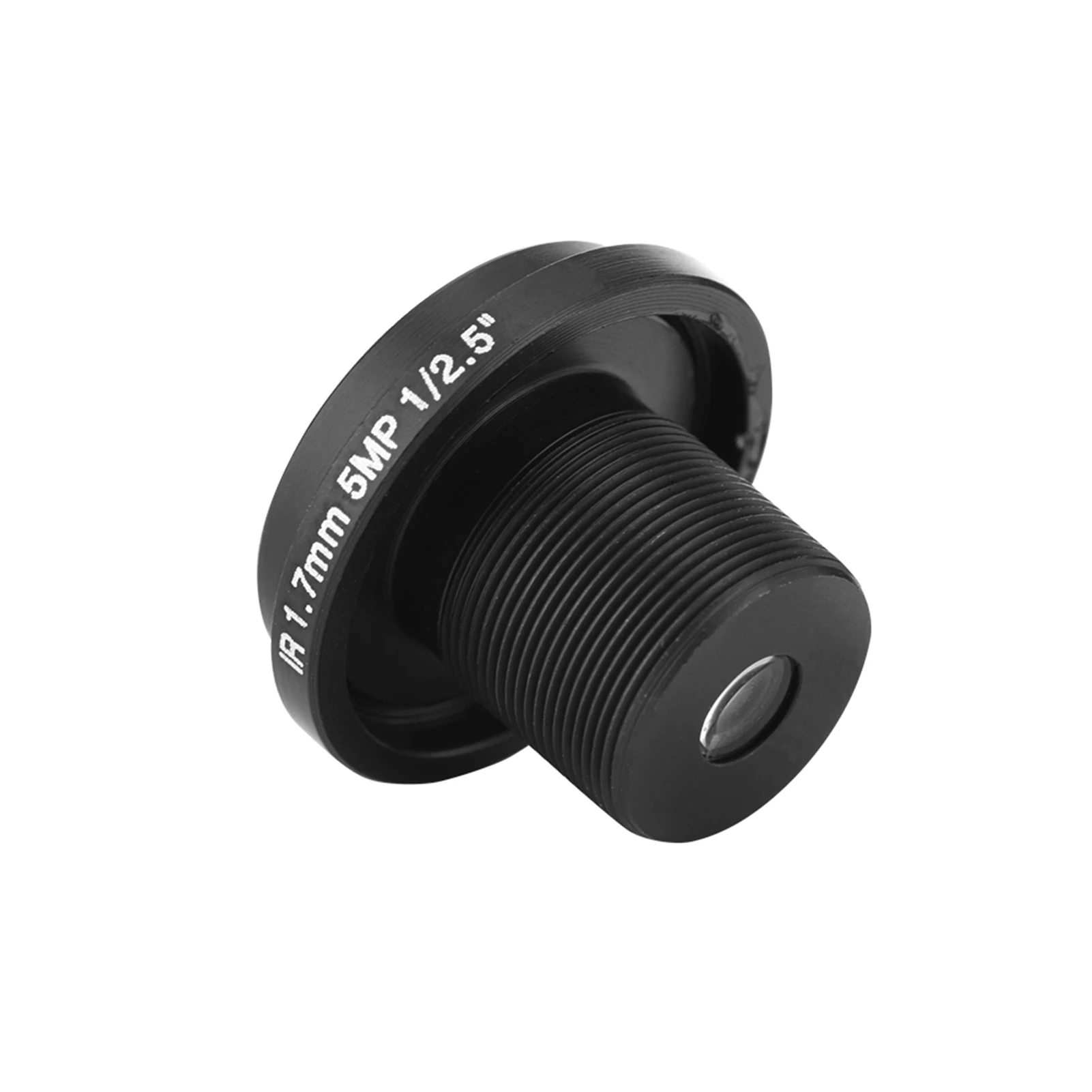 5MP HD Fisheye Security Camera Lens 17mm Focal Length 185 Degree CCTV Lens for Fisheye Security Cam High Definition Surveillance