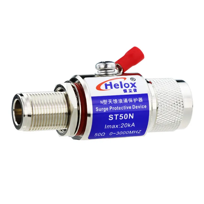N-head Lightning Arrester 3G Lightning Arrester 2.5G N-type RF Signal Surge Protector ST50N