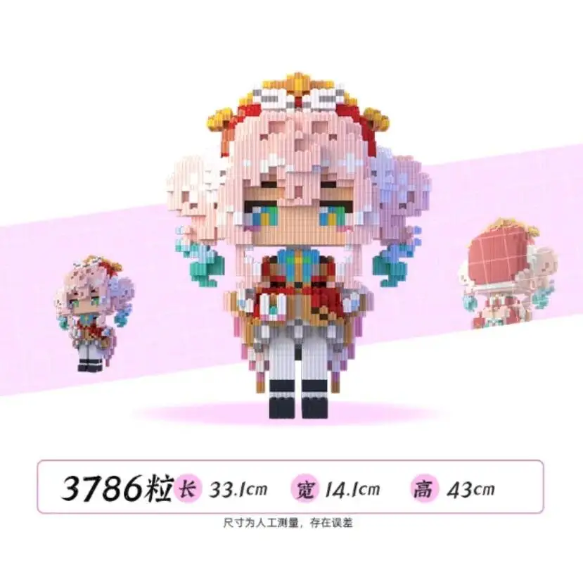 

Anime Honkai: Star Rail Hyacine Hyacinthia Phainon Acg Cosplay Cartoon Figurine Garage Kits Figures Model Piece Together Xmas Gi