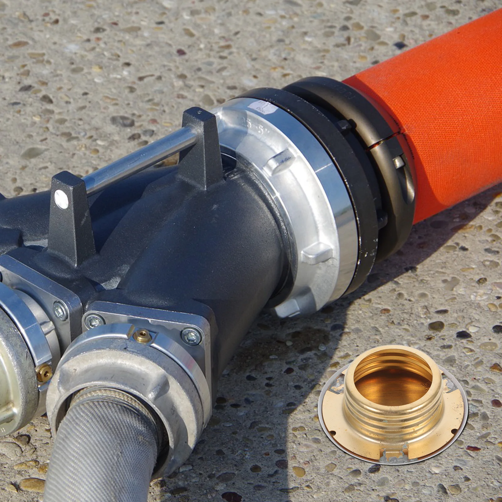 Feuer-Sprinkler-Düsenabdeckung, Kupfer, dekorative Rosettenplatte für Decke, Wohn, Gewerbe, Industrie, Sicherheit