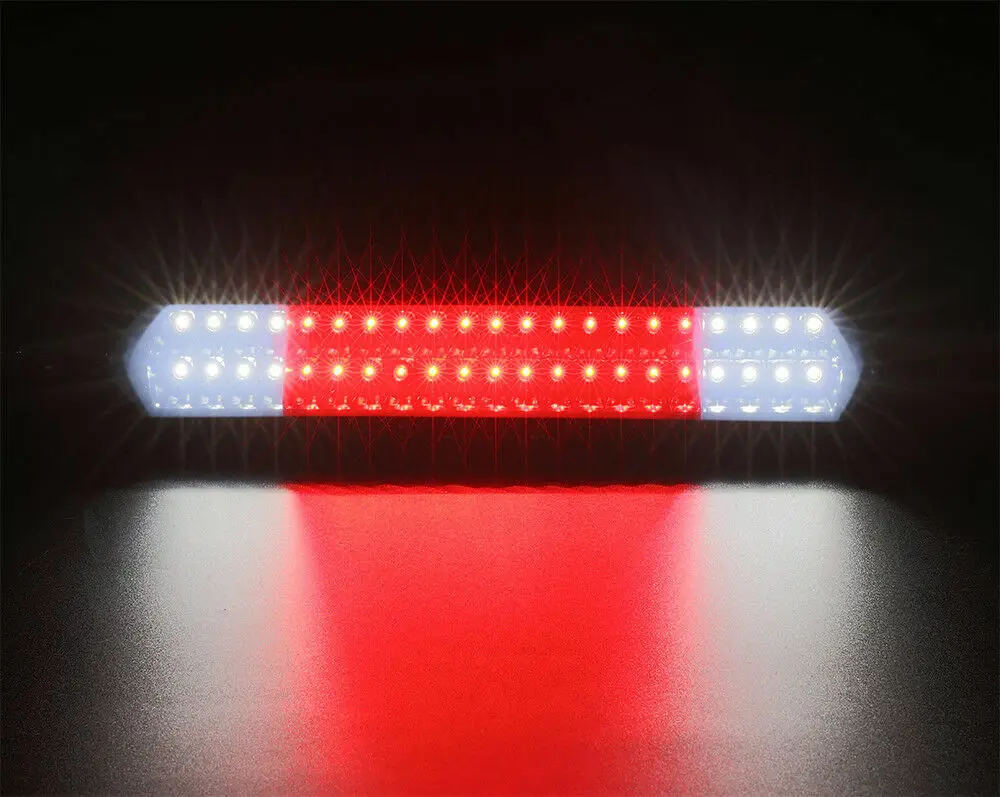 For 2002-2009 Dodge RAM 1500 2500 3500 LED Black 3rd Third Brake Light