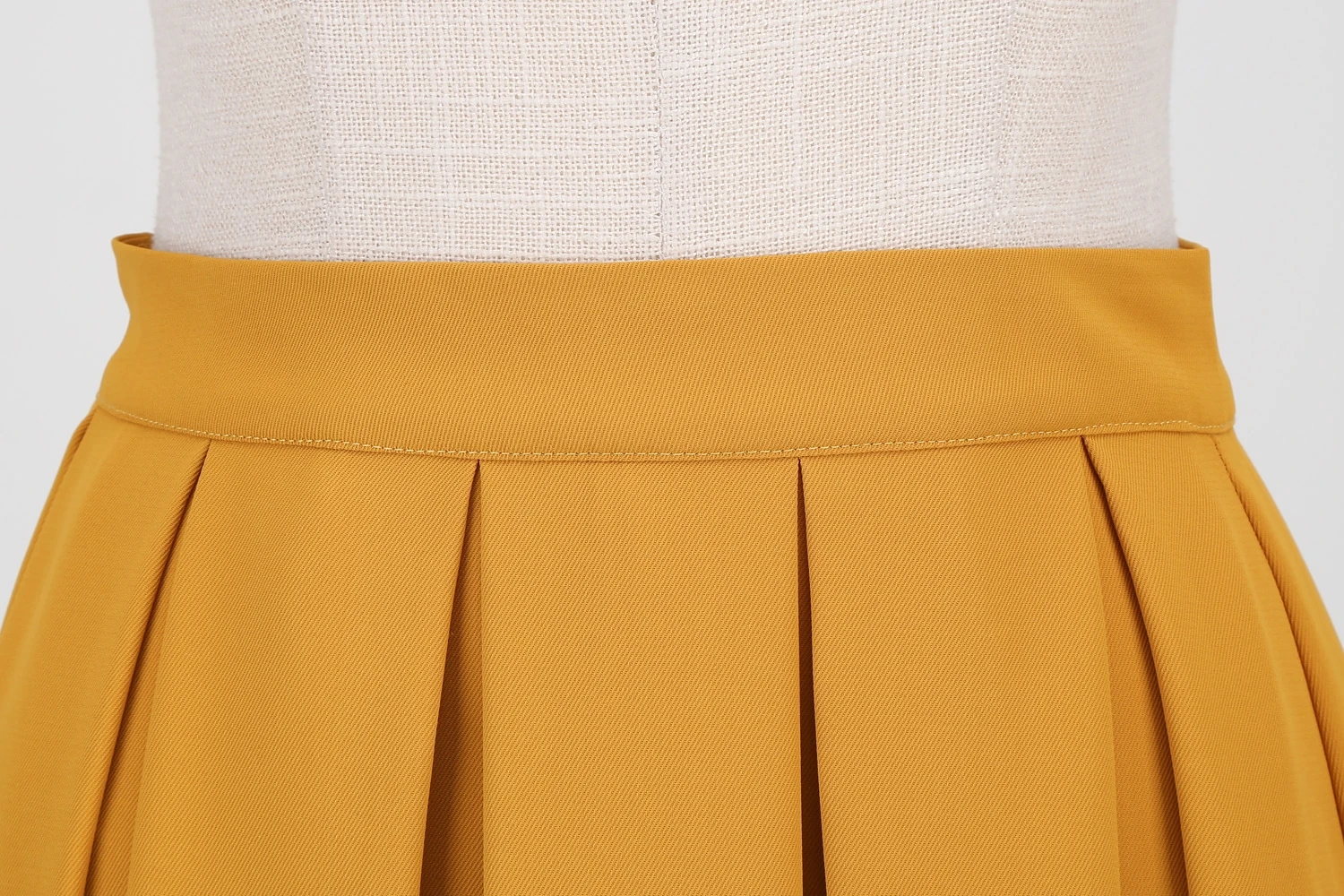 

Retro Hepburn 50s Pleated Color Umbrella Skirt High Waist Versatile Full A-Line Midi Length A-Line f-length Skirt