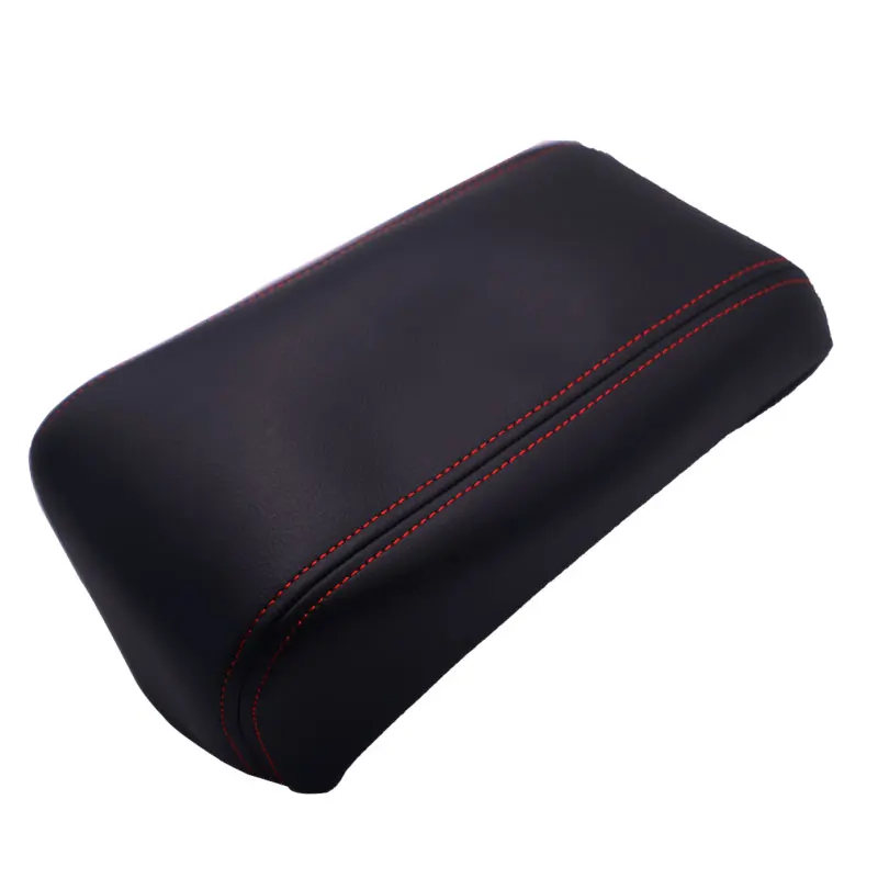 For Hyundai Tucson 2006 2007 2008 2009 2010 2011 2012 2013 Center Console Armrest Box Cover Microfiber Leather Protection Trim 2
