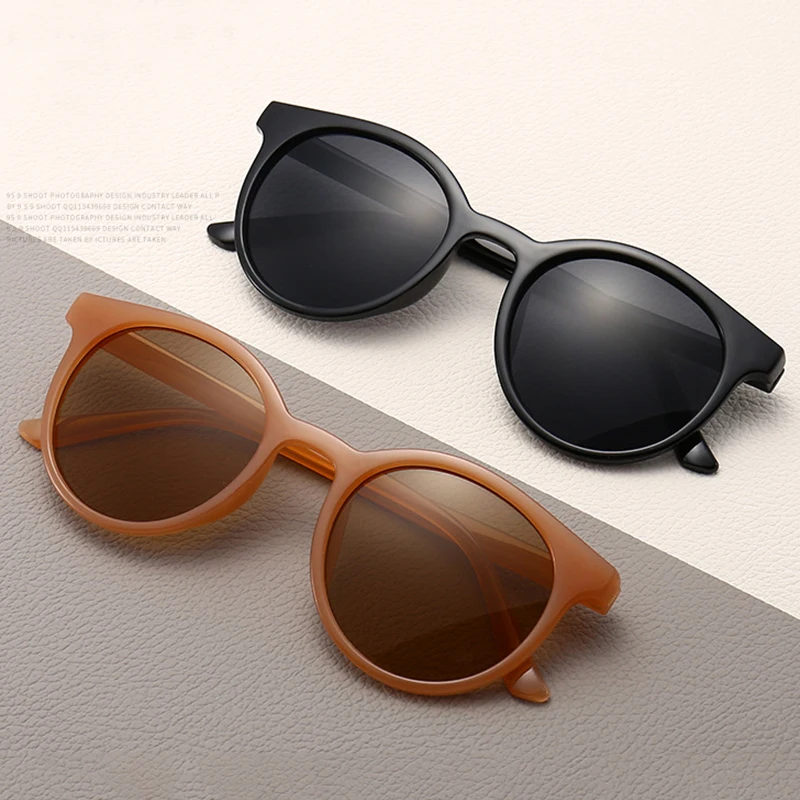 

New Retro Round Sunglasses Women Brand Designer Vintage Small Sun Men Glasses Ladies Shades Eyewear Female Driving Google UV400