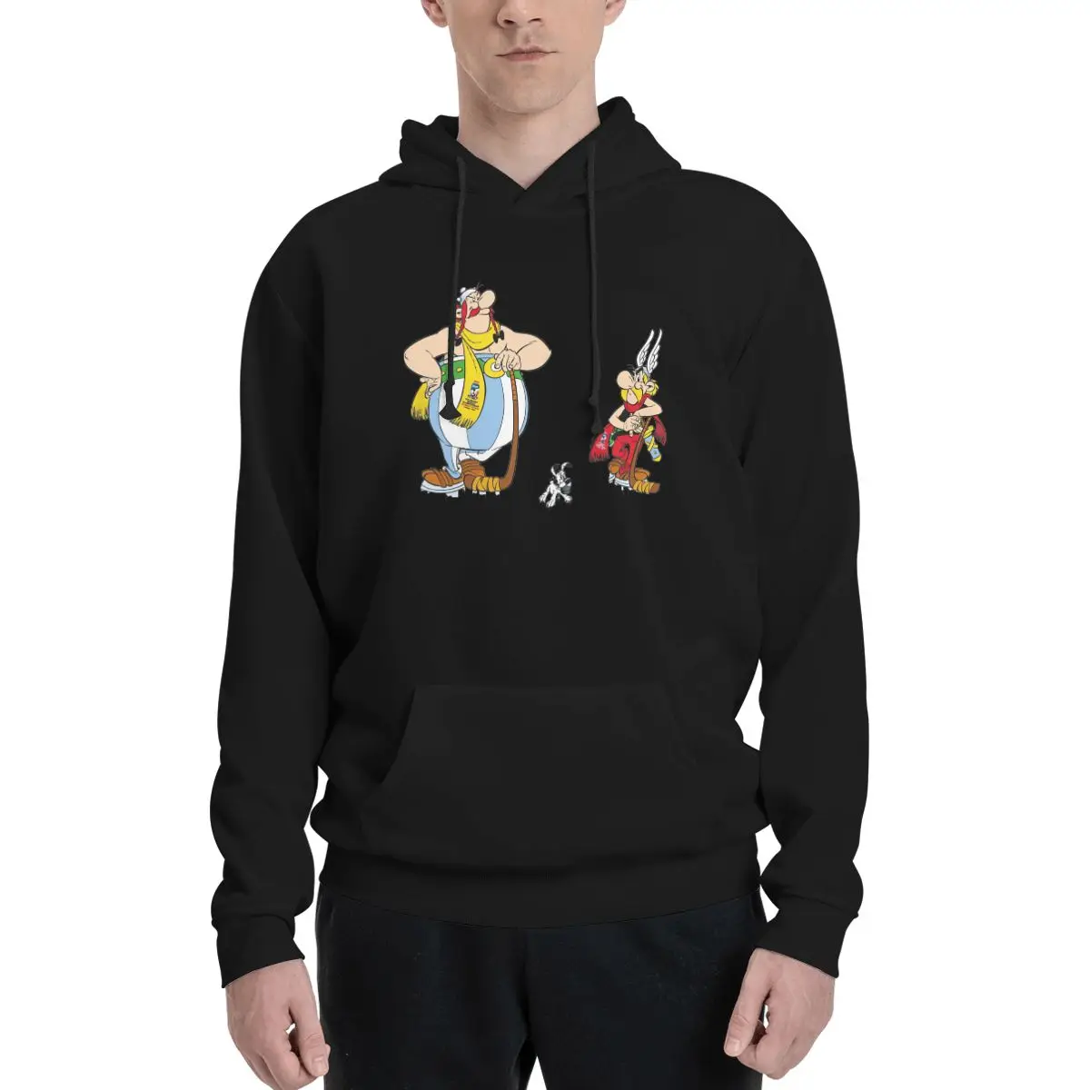 Asterix And Obelix Dogmatix Hoodies Men Women Casual Pullover Sweatshirt Fashion Long Sleeve Hooded Autumn Winter