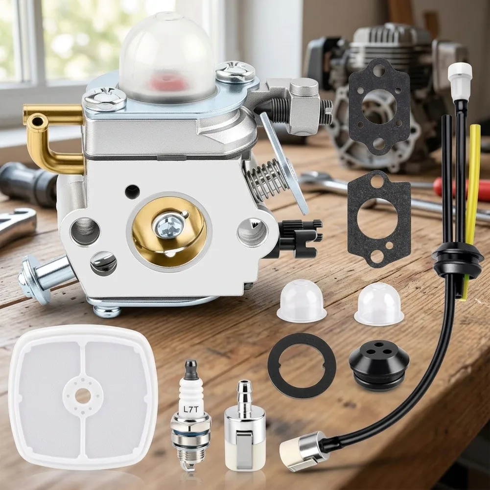 Carburetor and Tune-Up Kit for Power Blowers Compatible with PB200 PB201 ES210 A021000940 A021000941 A021000942 A021000943