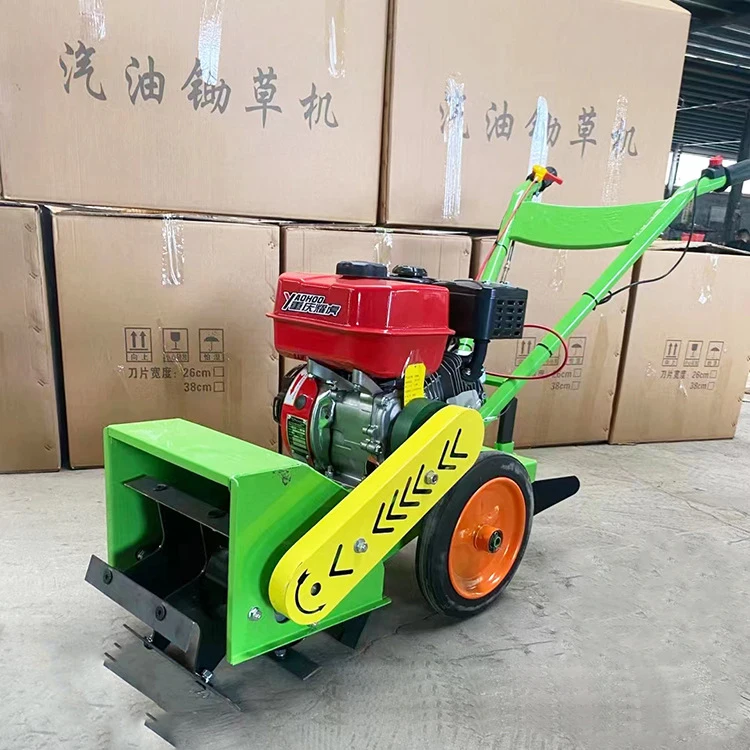 Cheap Price Powerful Agricultural Small Gasoline Petrol Cultivator Rotary Tiller/ Field Garden Tools Hand Tiller Cultivator