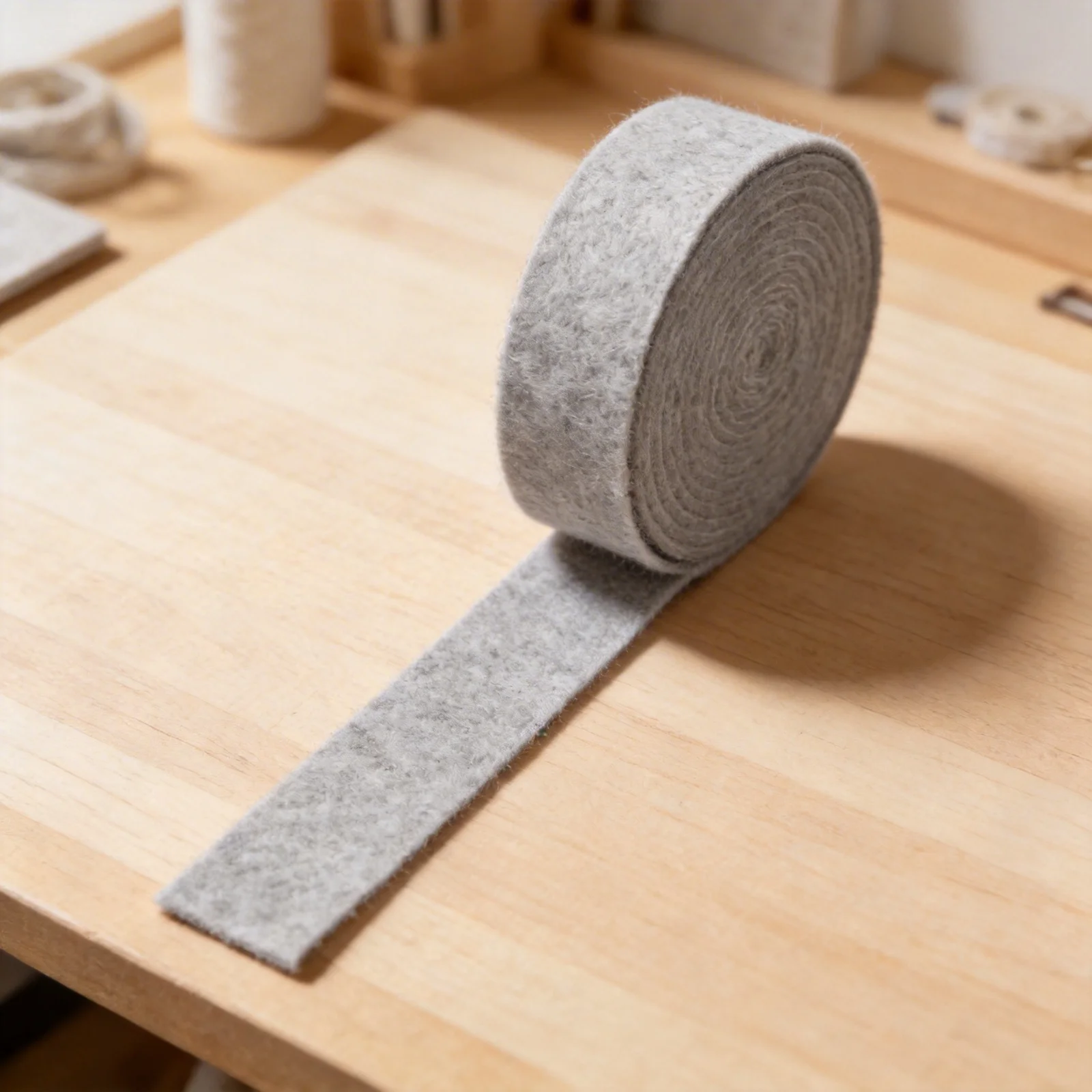 Thickened felt cotton water absorbing strip tape for window glass moisture protection 3cm by 400cm two pieces self