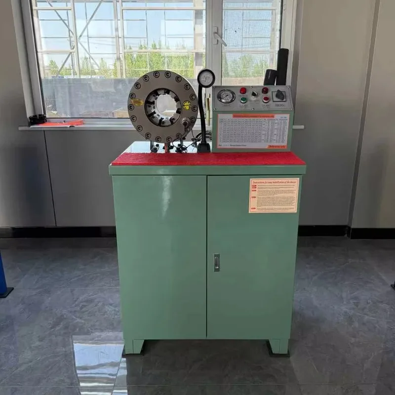 

HYT-51G Green Color 1/4''-2'' Crimping Range Hose Crimping Machine for Agricultural Equipment