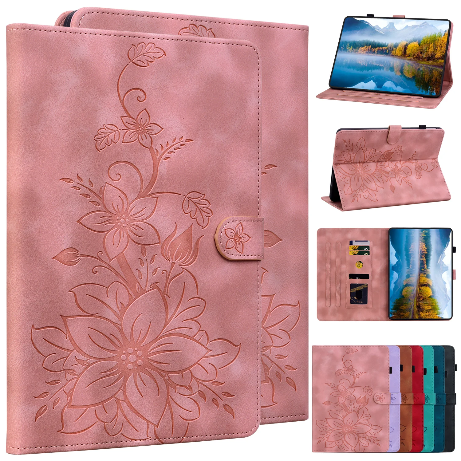 

Adjustable Stand PU Leather Case Universal for Official Xiaomi Pad 7 Pro 2024 11.2 inch With Pen Holder Luxury Cover Shockproof