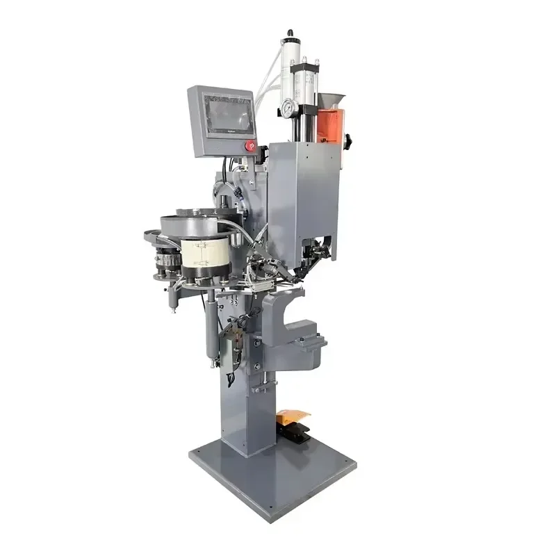 New 989WS-S Professional Electric Motor Automatic Feeding Riveting Machine for Ice Rink Skates Shoes Figure Ice Skating Shoes