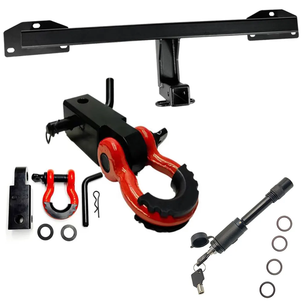 

Custom Fit Tow Bar With Steel Hitch Receiver Class 3 Trailer Towing Accessories