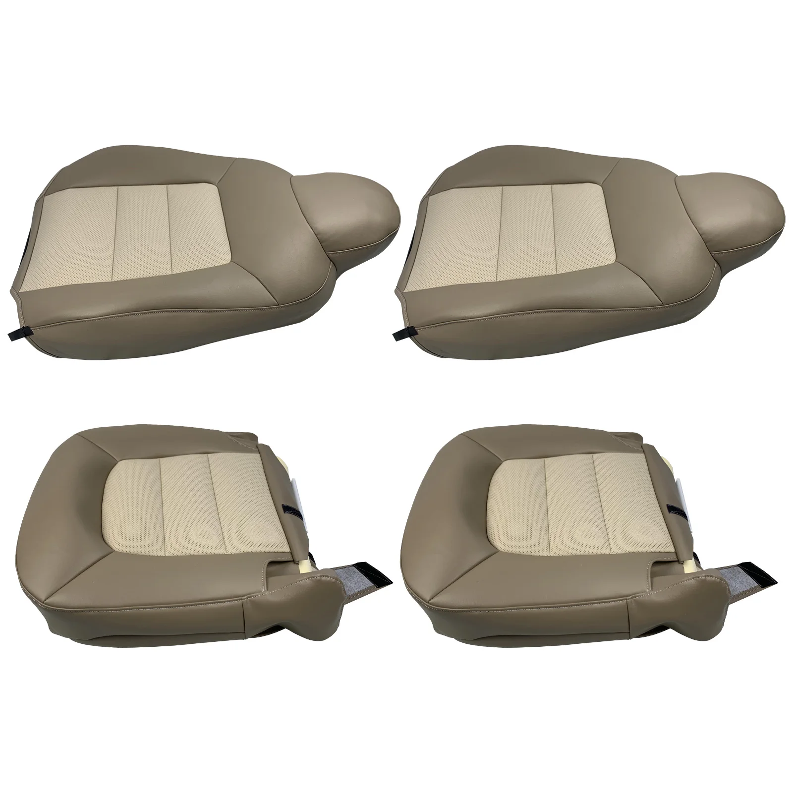 Bottom Seat Covers Front Left +Right Top For Ford Expedition Eddie Bauer 03-06