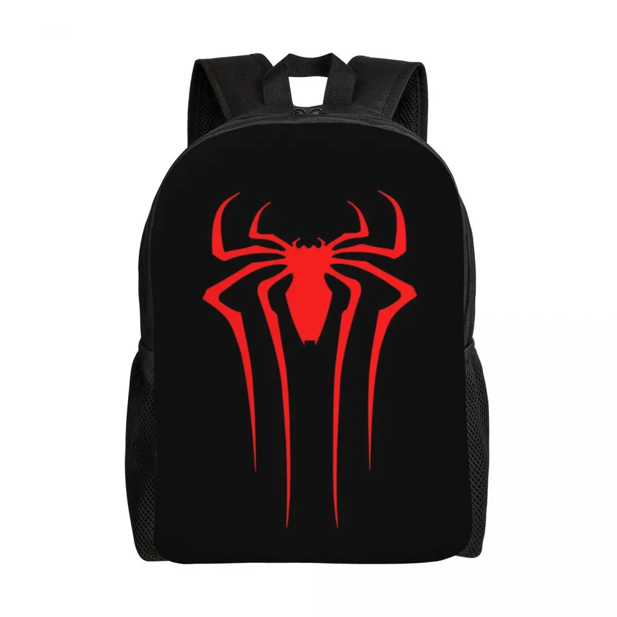 Custom Red Spider Man Travel Backpack Women Men School Laptop Bookbag College Student Daypack Bags