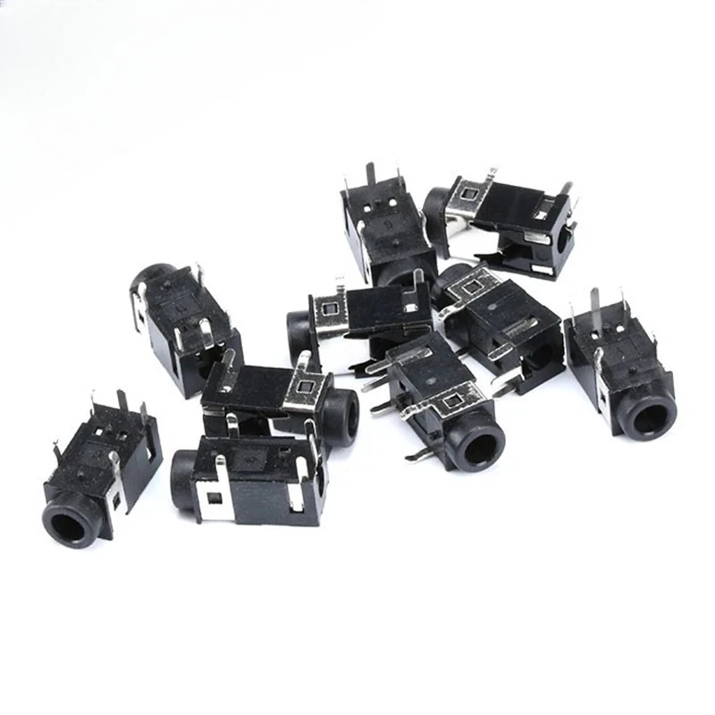 10pcs/lot PJ322 3.5mm Female Audio Connector 5 Pin SMT Headphone Jack Socket PJ-322 PCB Mount Stereo Jack