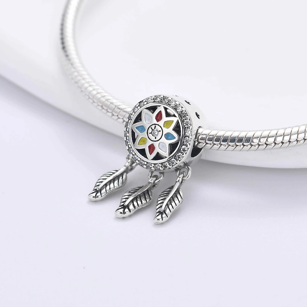 Silver 925 Plated The Eye of Greece The Eye of the Devil Pendant Charm Bead fit Original Pandora Bracelet DIY Women Jewelry