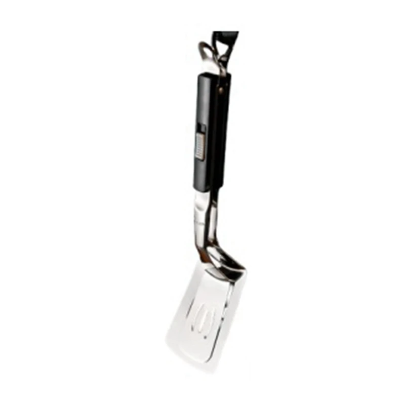 Edelstahl Steak Clip Pfannkuchen Grill Spatel Clip BBQ Zange Braten Fisch Spatel Clip Brot Home Küche Werkzeug