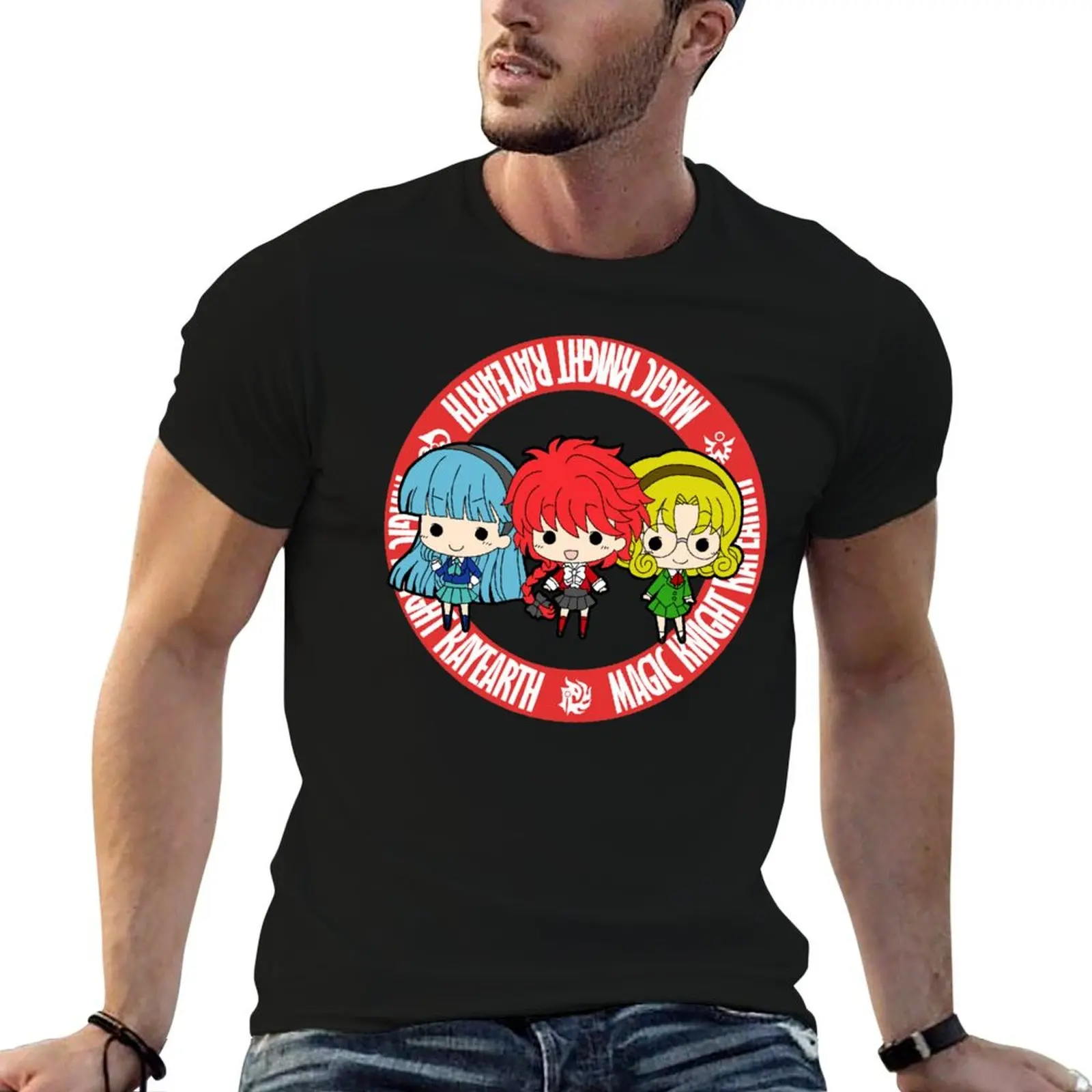 Magic Knight Rayearth T-Shirt hippie clothes Personalized t-shirt t shirt men 100℅ cotton