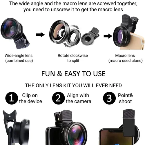 Accessori fotografici per telefoni cellulari