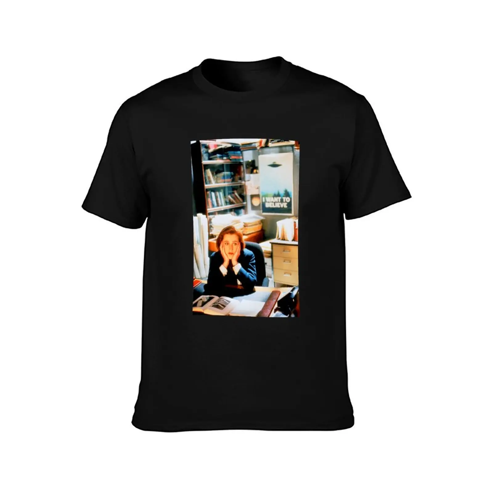 DANA SCULLY x files T-Shirt t shirts cotton 100% T-Shirt