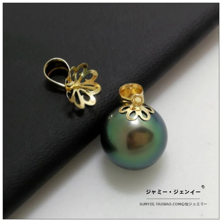 collar-de-perlas-de-flor-de-ciruelo-de-oro-8k-zhen-con-colgante-hueco-tallado-en-forma-de-semilla-de-girasol-y-cierre-para-mujer