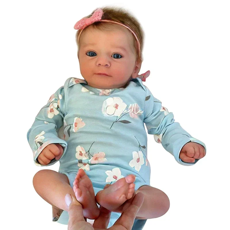 49cm Realistic Lifelike Adorable Reborn Newborn Doll Girl Named Felicia Kids Toy Gift