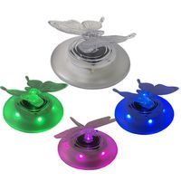 Butterfly Dragonfly Shape Solar Floating Pool Lights 7 Lighting Modes Energy Efficiency RGB LED Butterfly Lamp Shine Bright