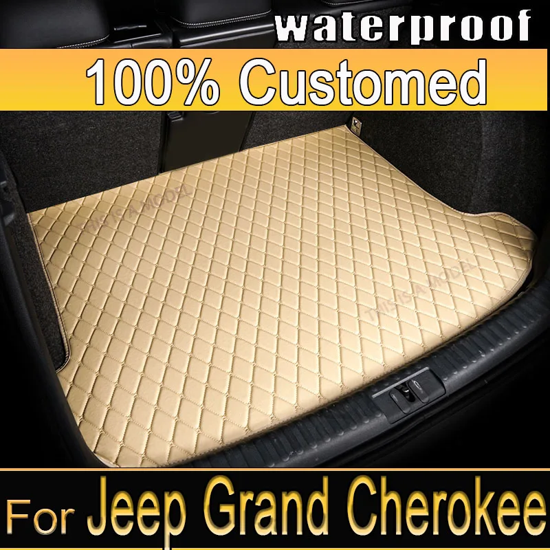 

Car Floor Mats For Jeep Grand Cherokee 2011 2012 2013 2014 2015 2016 2017 Car Trunk Mat Artificial leather Cargo Liner