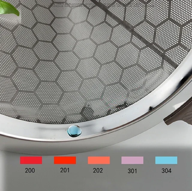 Stainless steel tea filtering funnel Conical leaky cup of Milk Shop Tea Filter Screen for Shaker Fine Slag Separation Net