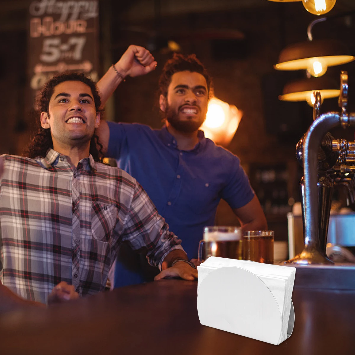 

Держатель для салфеток из нержавеющей стали в форме полукруга для домашнего ресторана, подставка для диспенсера для салфеток, серебряный органайзер для бумажных полотенец