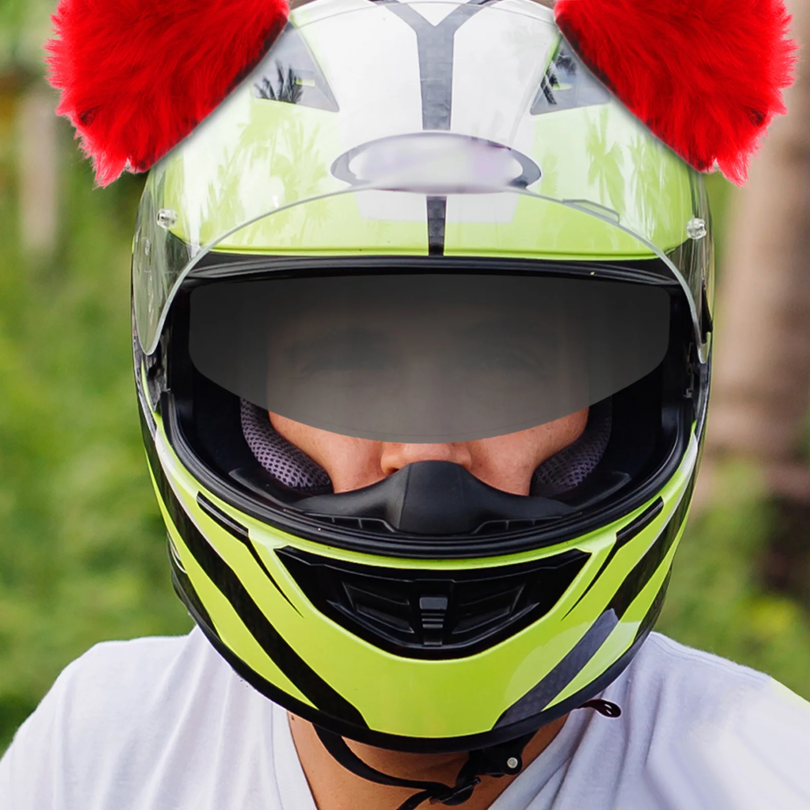 

Motorcycle Anti Fog Film Rainproof Sun Protection Visor Shield Replacement Film for Electric Scooter Protective Accessory