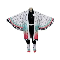 Kochou Shinobu Cosplay Costume Anime Cosplay Acres Uniform Wig Halloween Party Costume Adult Children