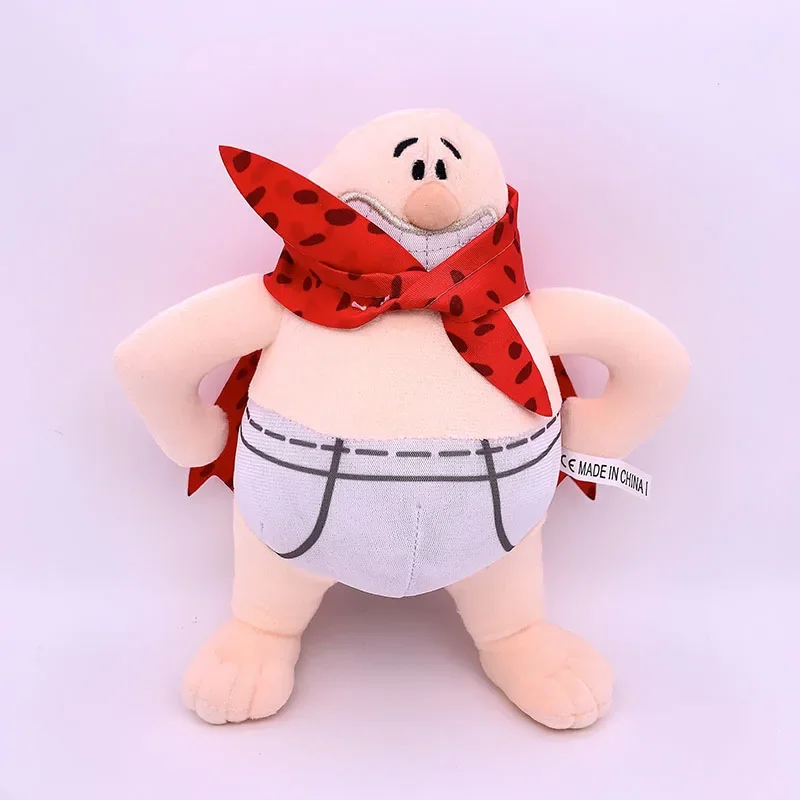 22cm Captain Underpants Plush Toy Cute Underpants Doll Soft Stuffed Toy Cartoon Comics Series Role Soft Toy Boys Girls Gifts