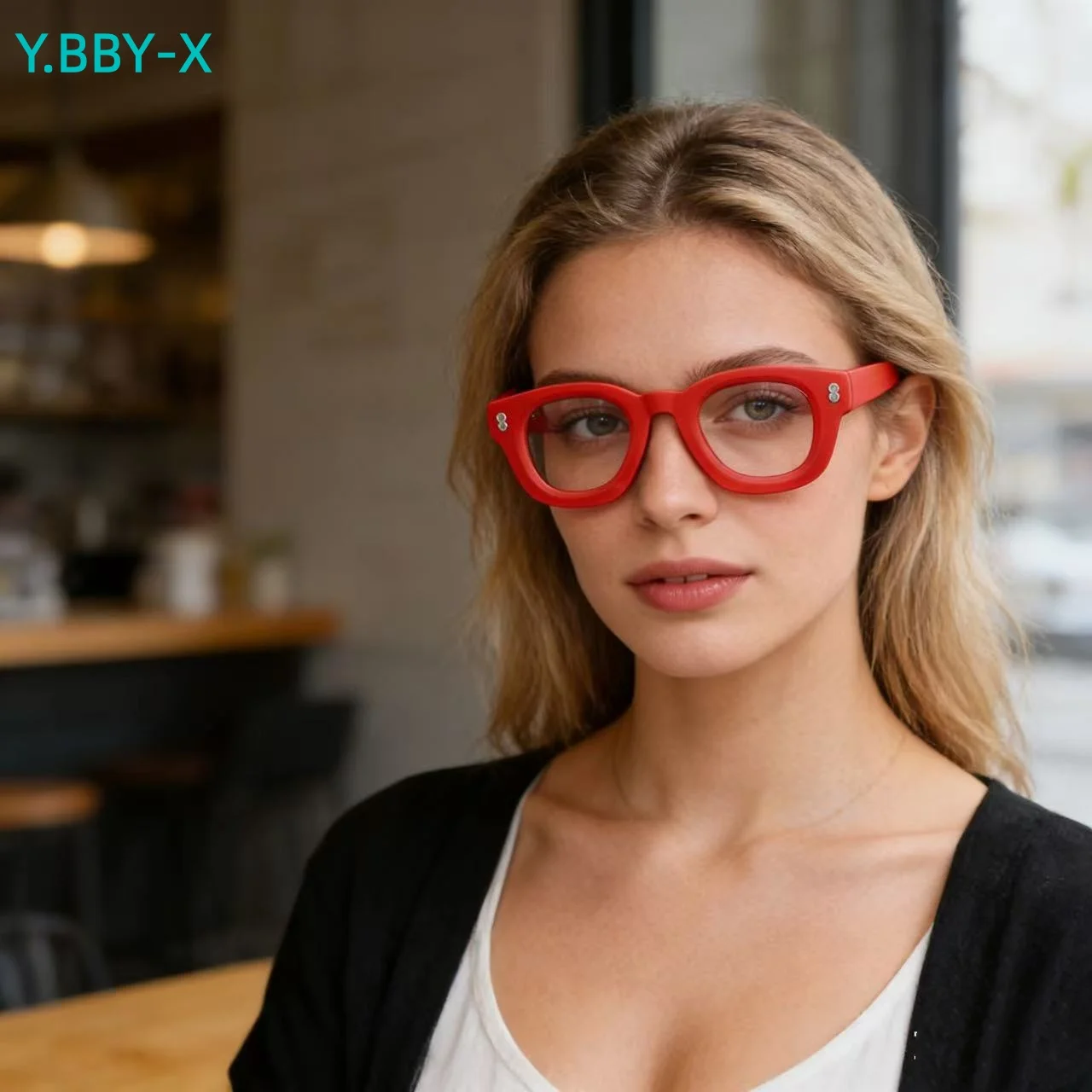 

Y.BBY-X Acetate Glasses Frame Men Women Hand Made Eyeglasses Frames Luxury Brand High Quality Eyewear