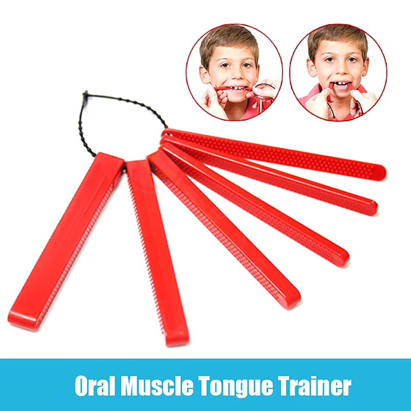 Masajeador de dientes para terapia del habla para adultos y niños, tubo de mascar para entrenamiento de rehabilitación muscular Oral, herramienta de terapia sensorial para Autismo