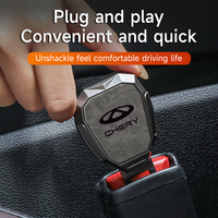 Car Seat Belt Extension Plug Buckle Seatbelt Clip Adjustable Extender For Chery Tiggo 2 3 4 5 6 7 8 3X 5X Pro Auto Accessories
