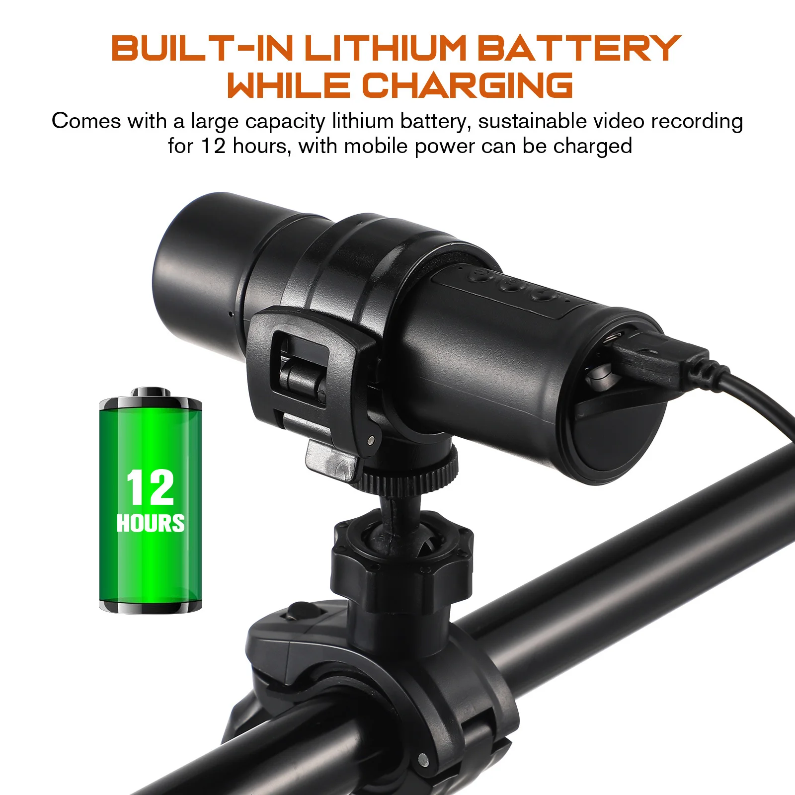 Waterproof Dv Camera Hd Real-Time -Shake Wide Angle Action Cam For Bike Motorcycle Skiing Surfing Outdoor Sports