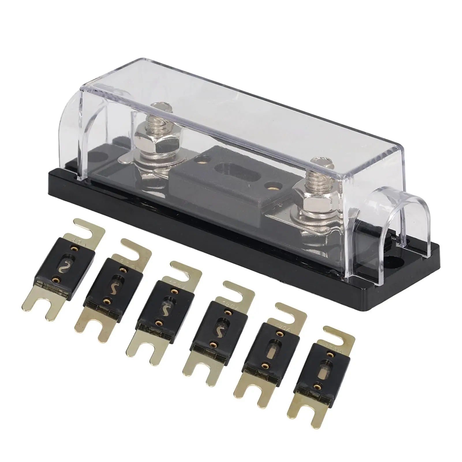 

ANL Holder Excellent Conductivity Circuit Protection for car Boat Audio Stereo
