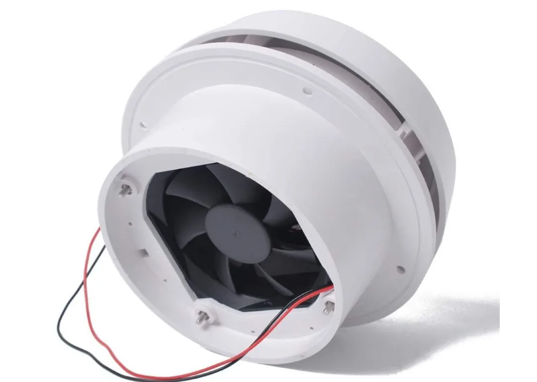 RV 12V Mushroom Head Fan, Ventilation Fan Modification Accessories, Top Mounted Round